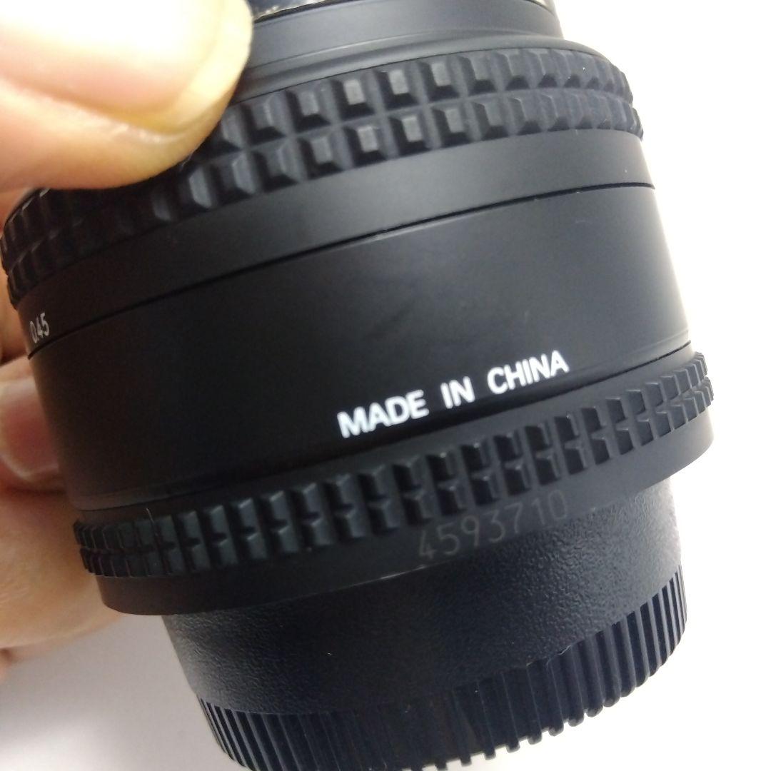 美品動作OK AF Nikkor 50mm F1.8 単焦点レンズ