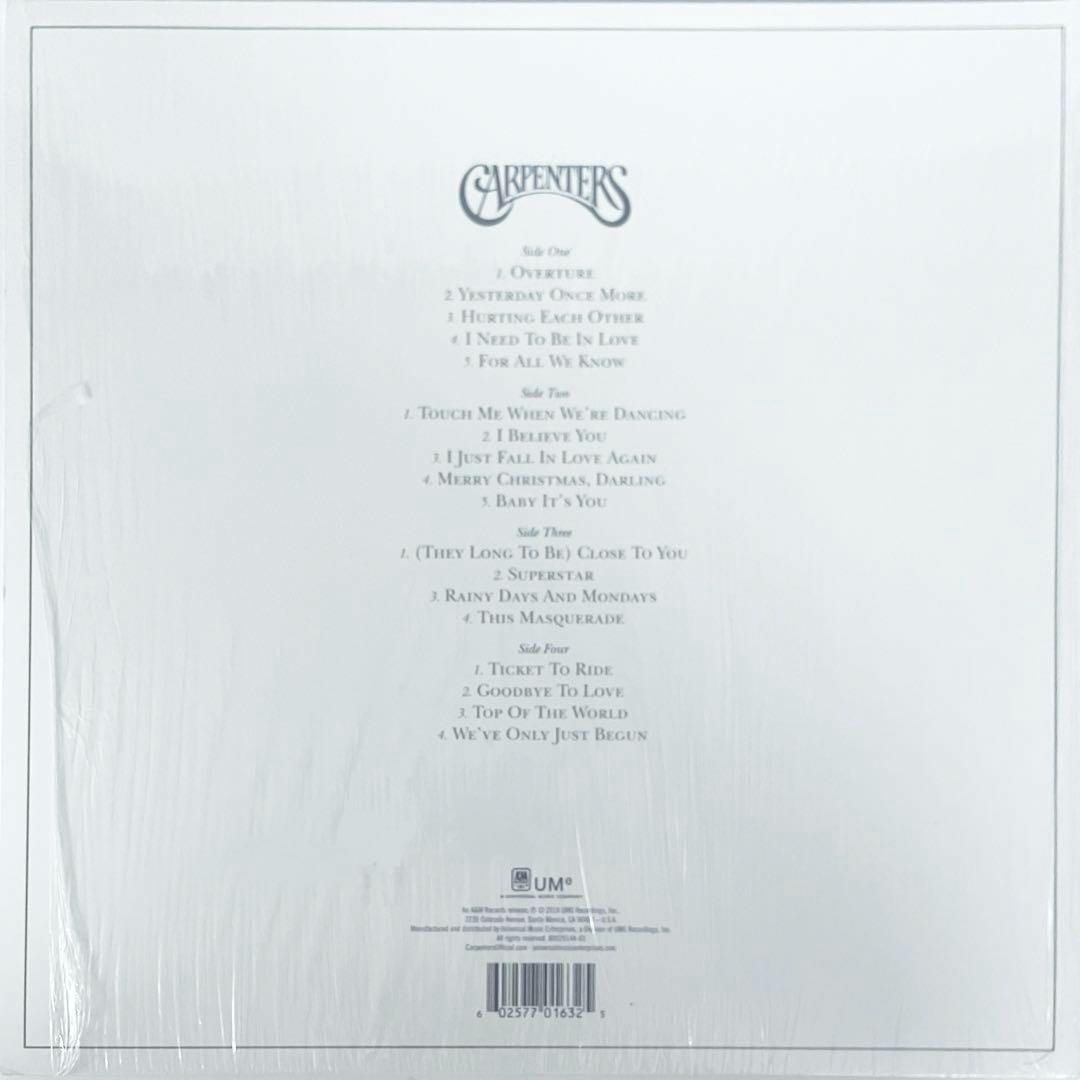 カーペンターズ & ロイヤル・フィルハーモニー管弦楽団　レコード　LP