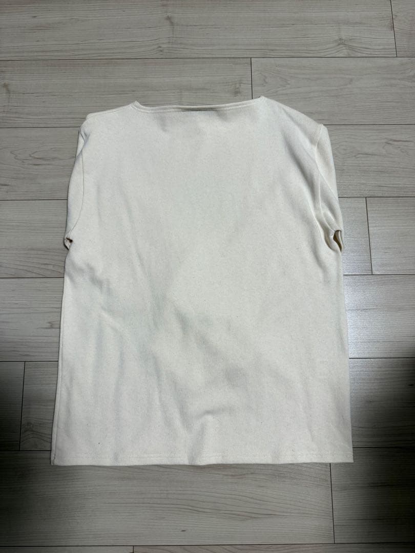 セントジェームス　クリーム色 長袖カットソー.