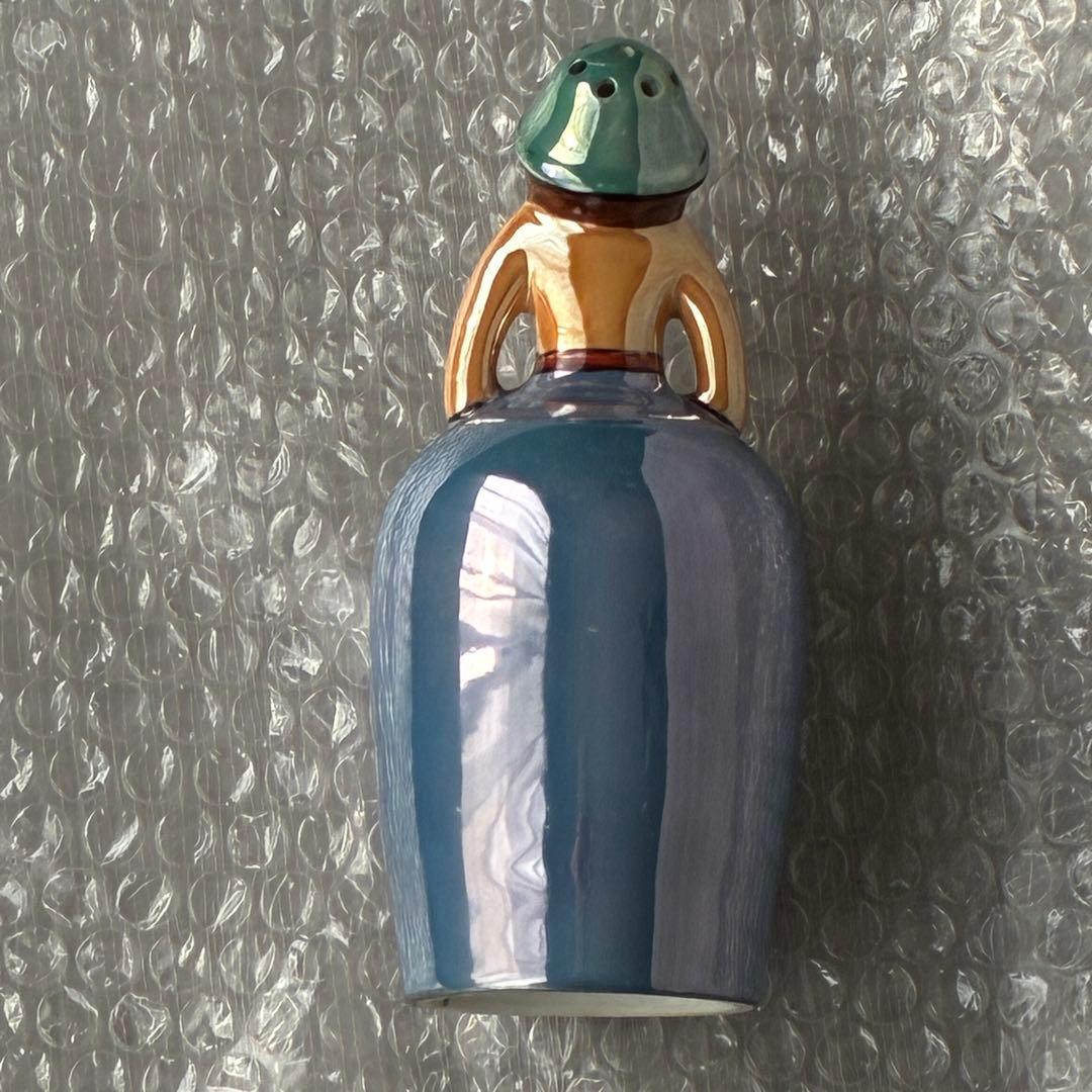 ラスター彩　パウダーシェーカー　置物　インテリア　年代物　骨董　ヴィンテージ