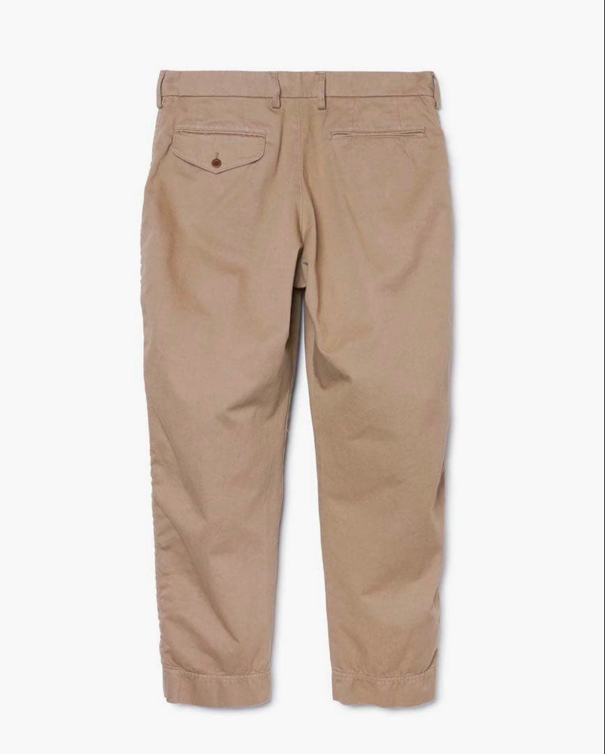 サイズ2 kolor パッカリングテーパードパンツ　ベージュ　カラー