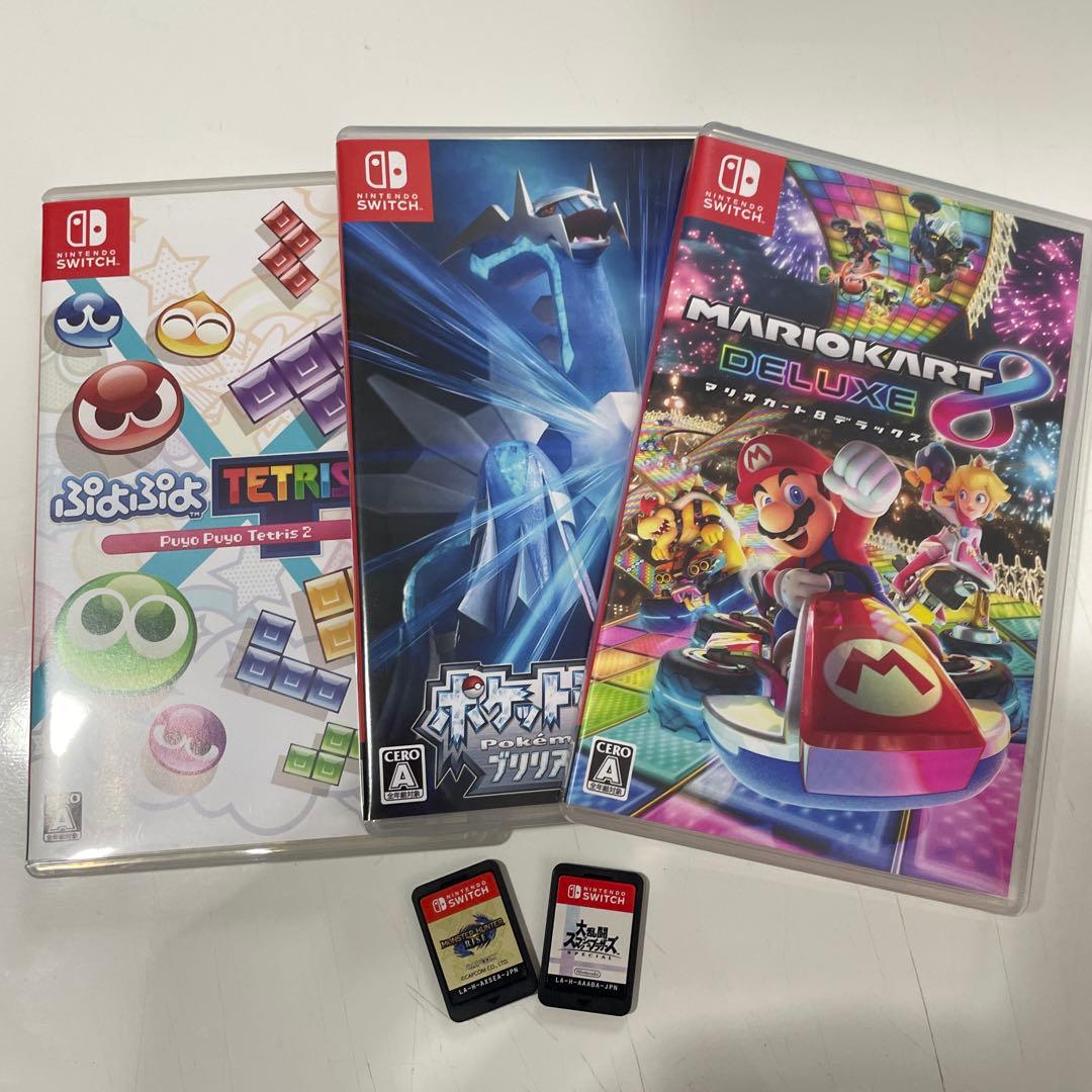 【初期型】ニンテンドースイッチ ソフト5本付