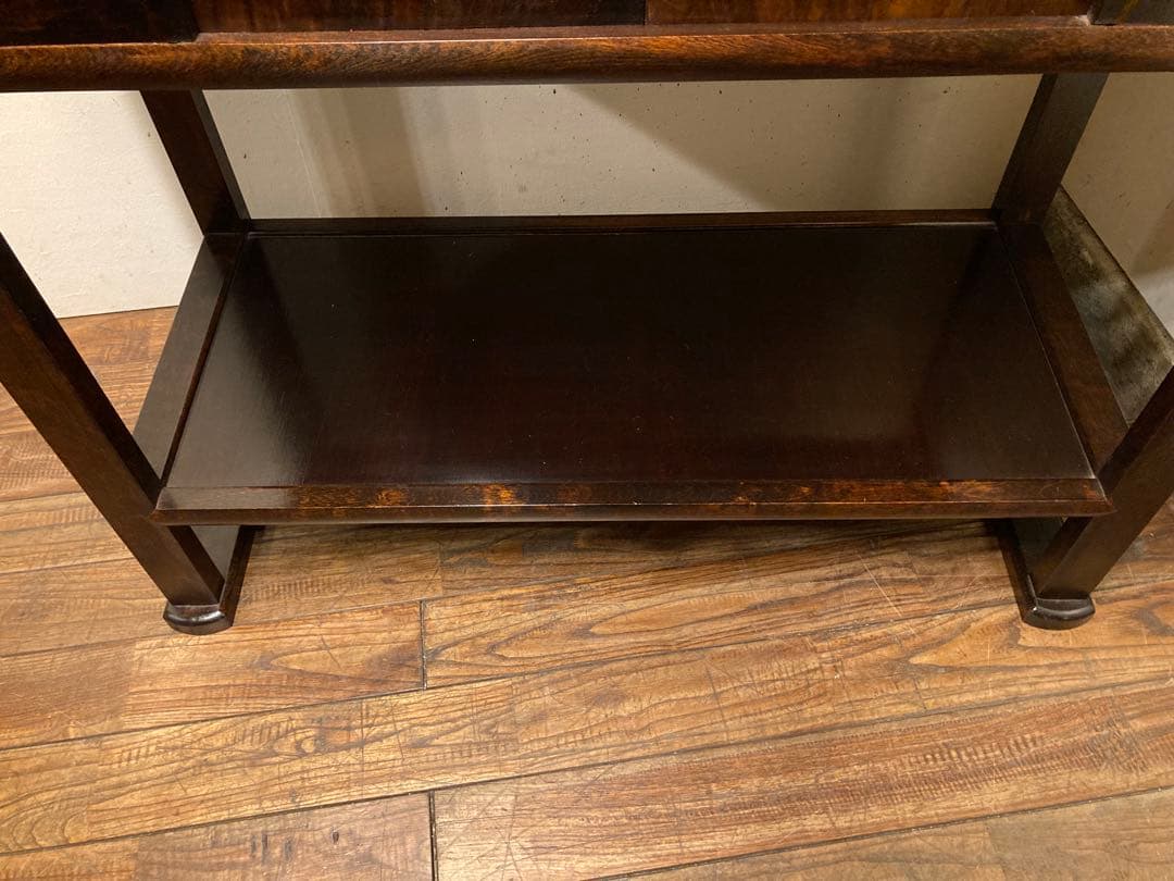 松本民芸家具 506型 朝鮮棚 ミズメザクラ 茶棚 飾り棚 李朝 アンティーク