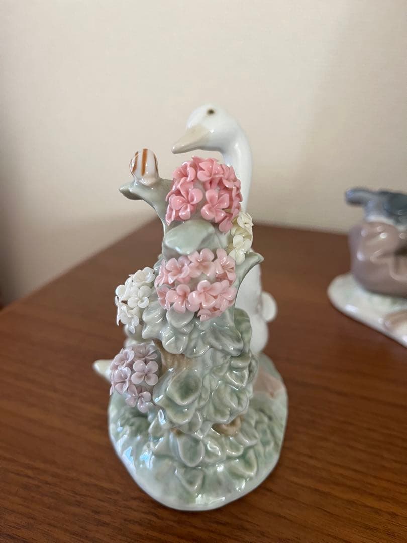 本日まで出品！リヤドロ　かたつむりとアヒルたち