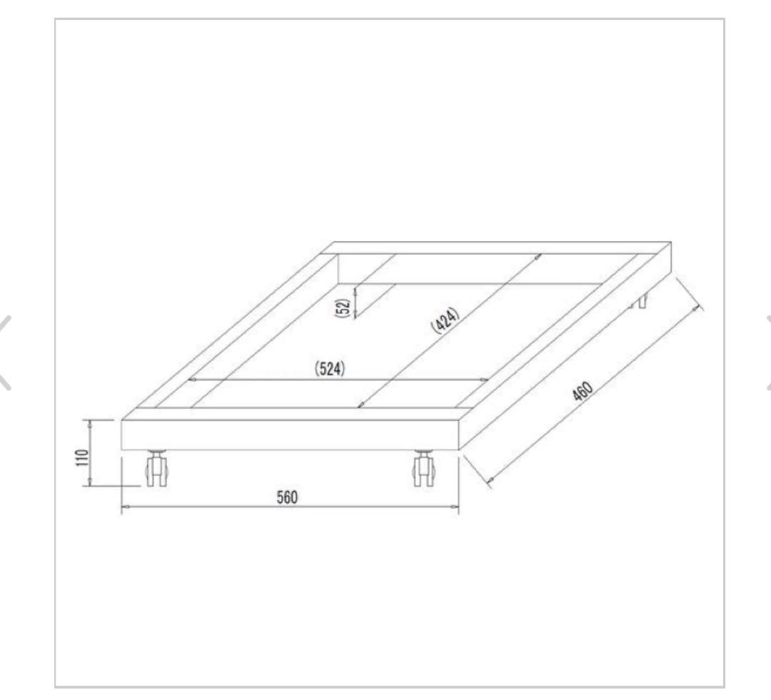 【未使用美品】リクライニングチェア用木製ステージ