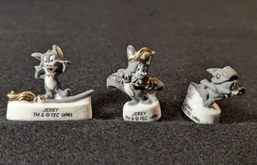 【超レア】陶製ミニチュア フェーヴ トムとジェリー コレクション 9個セット ⑯