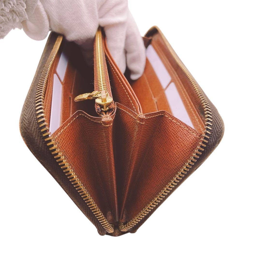 【美品】LOUIS VUITTON モノグラム ジッピーウォレット☆鑑定済みです