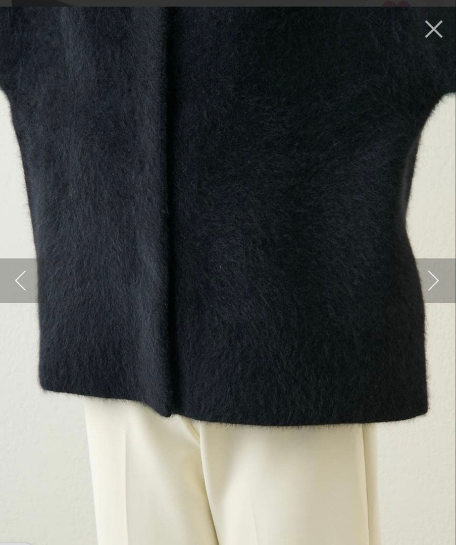 最終　Whim Gazetteウィムガゼット　セッケツニットジャケット