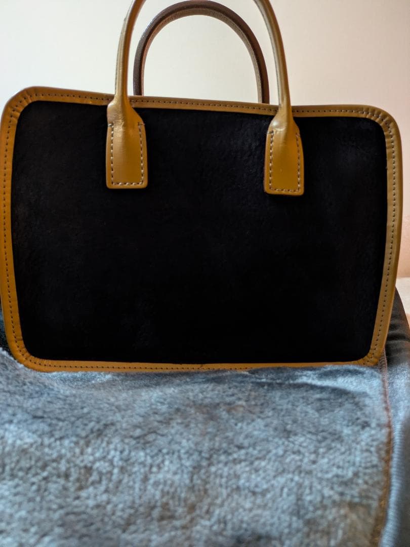 ココマイスター　COCOMEISTER　ダブルウッド・クラシカルミニボストン