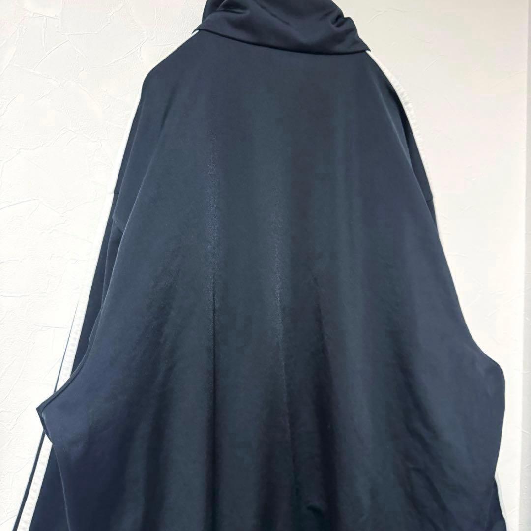 【美品】adidas トラックジャケット ファイヤーバード ブラック 2XL 黒