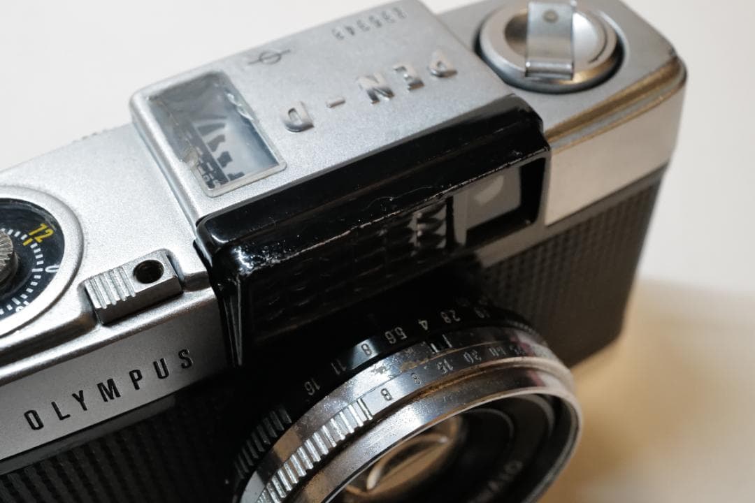 整備済 オリンパス OLYMPUS PEN-D コンパクトハーフフィルムカメラ