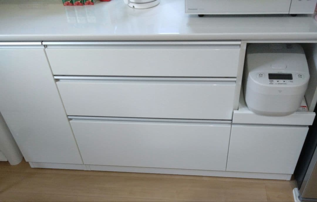 【送料込み/美品/ニトリ】キッチンボード/ホワイト