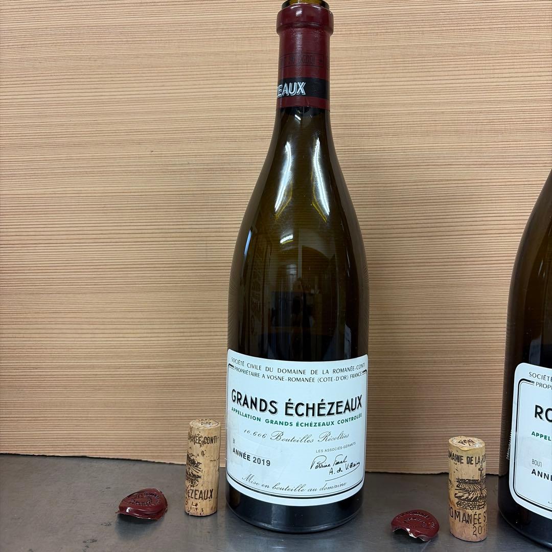 ◼️空き瓶◼️DRC グランエシェゾー、サンヴィヴァン　コルク、キャップ付き