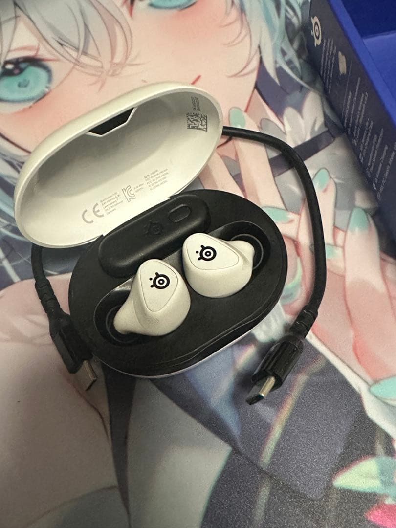 中田様SteelSeries Arctis Gamebuds ワイヤレスイヤホン