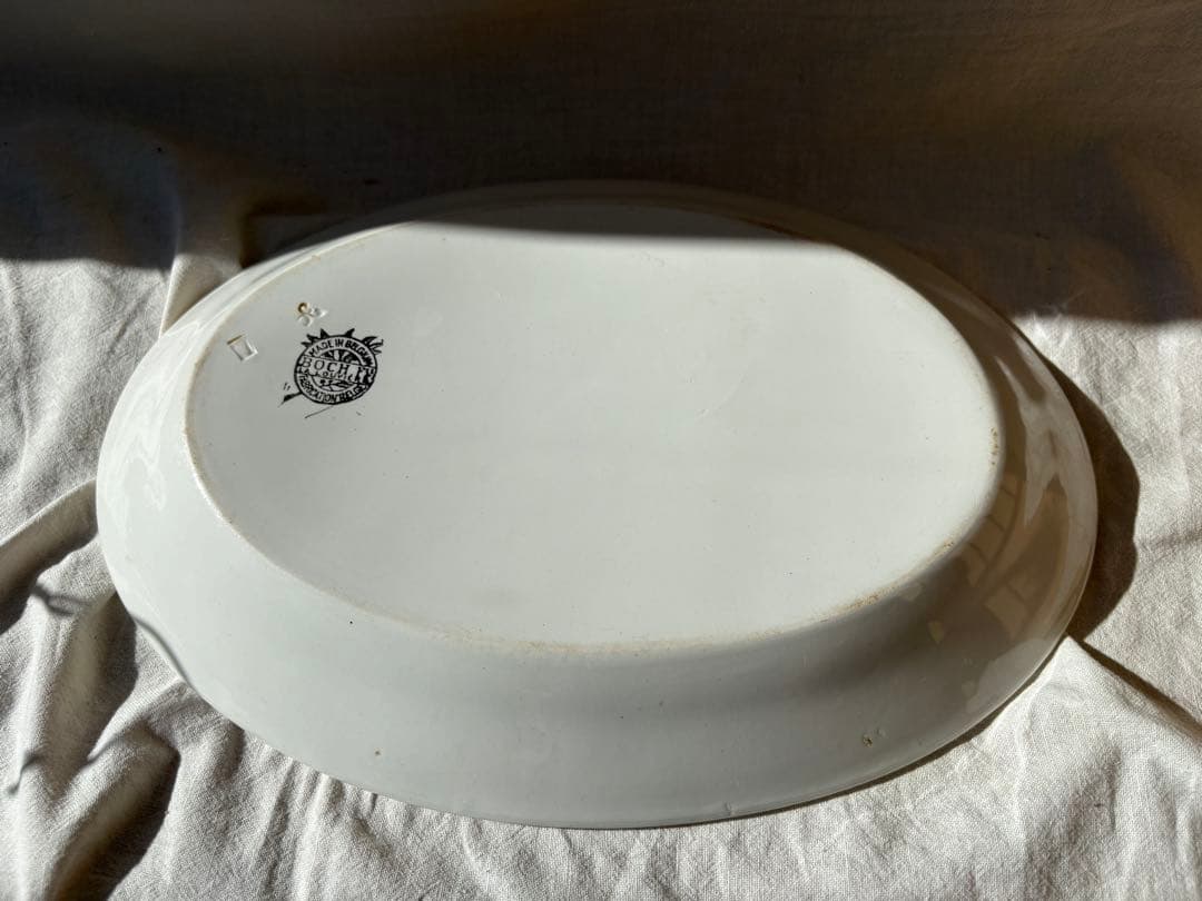アンティーク　BOCH オーバルプレート　皿