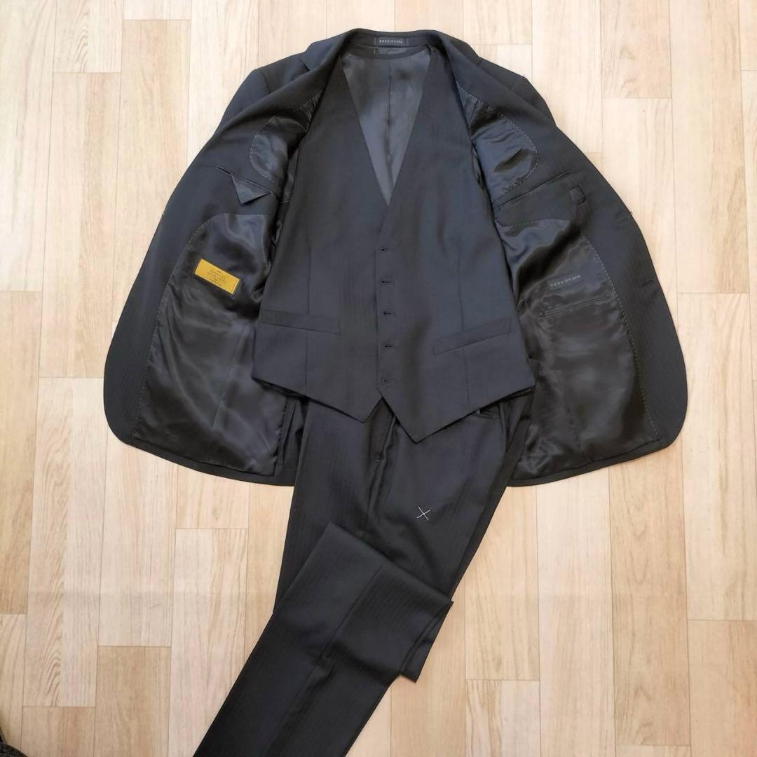 【専用】ヒルトン　ナチュラルストレッチ　シングルスリーピーススーツ（YA6）