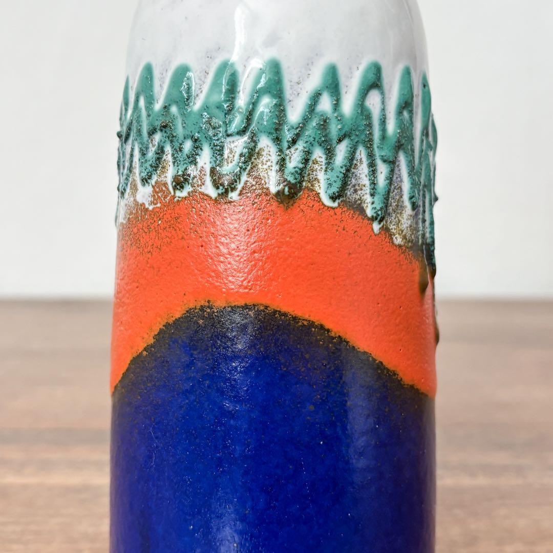 【東ドイツ Strehlaのジャグ花瓶】ミッドセンチュリー 384