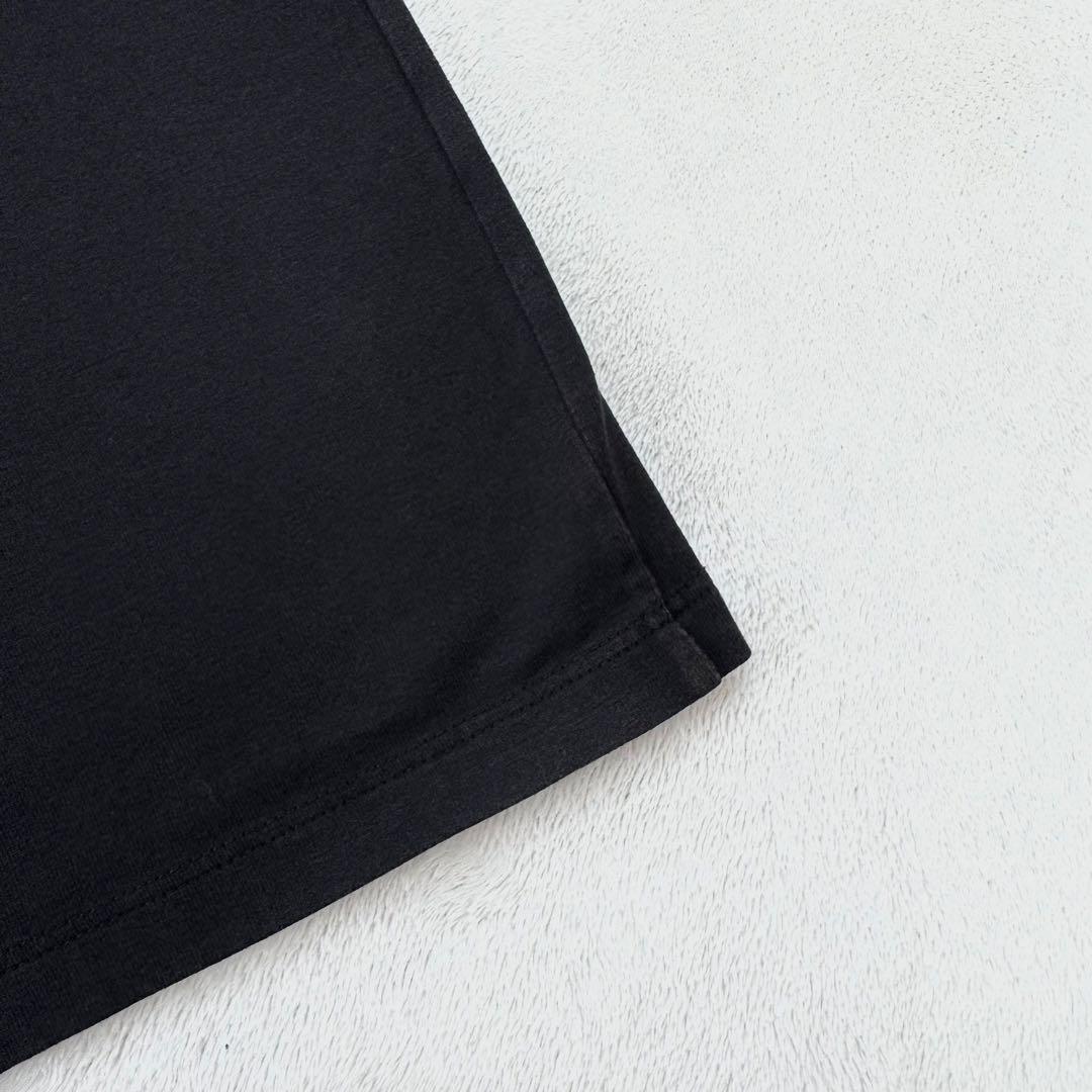 PRADA プラダ 胸ポケ ロゴ ポロシャツ XXL ブラック