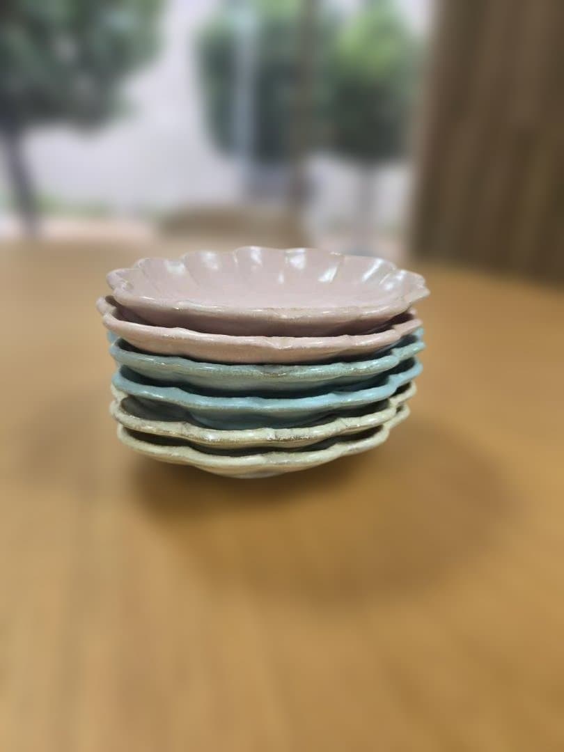 カネコ小兵のリンカ 18オーバルプレート3種×2の6枚セット