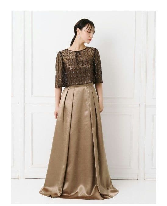 週末限定値下げ！1回着用 AIMER エメ ロングドレス 11号調節可丈詰め有