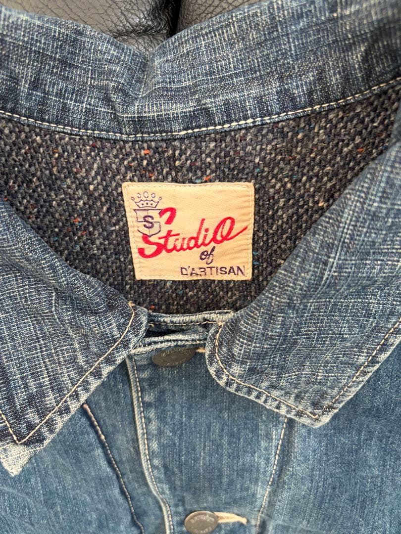 Studio D'Artisan デニムカバーオールブランケット付き！サイズL