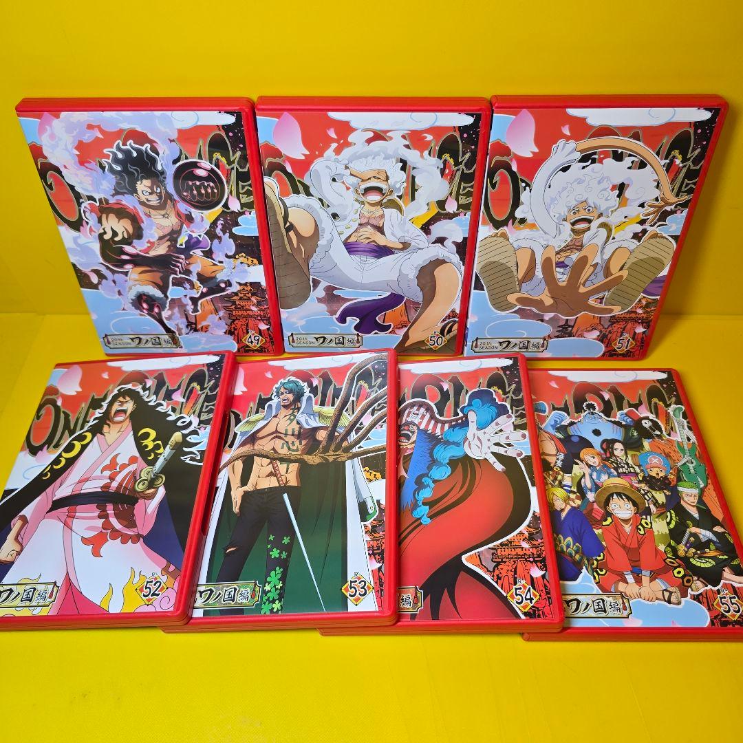 新品ケース交換済　ONE PIECE ワンピース ワノ国編 DVD全55巻セット