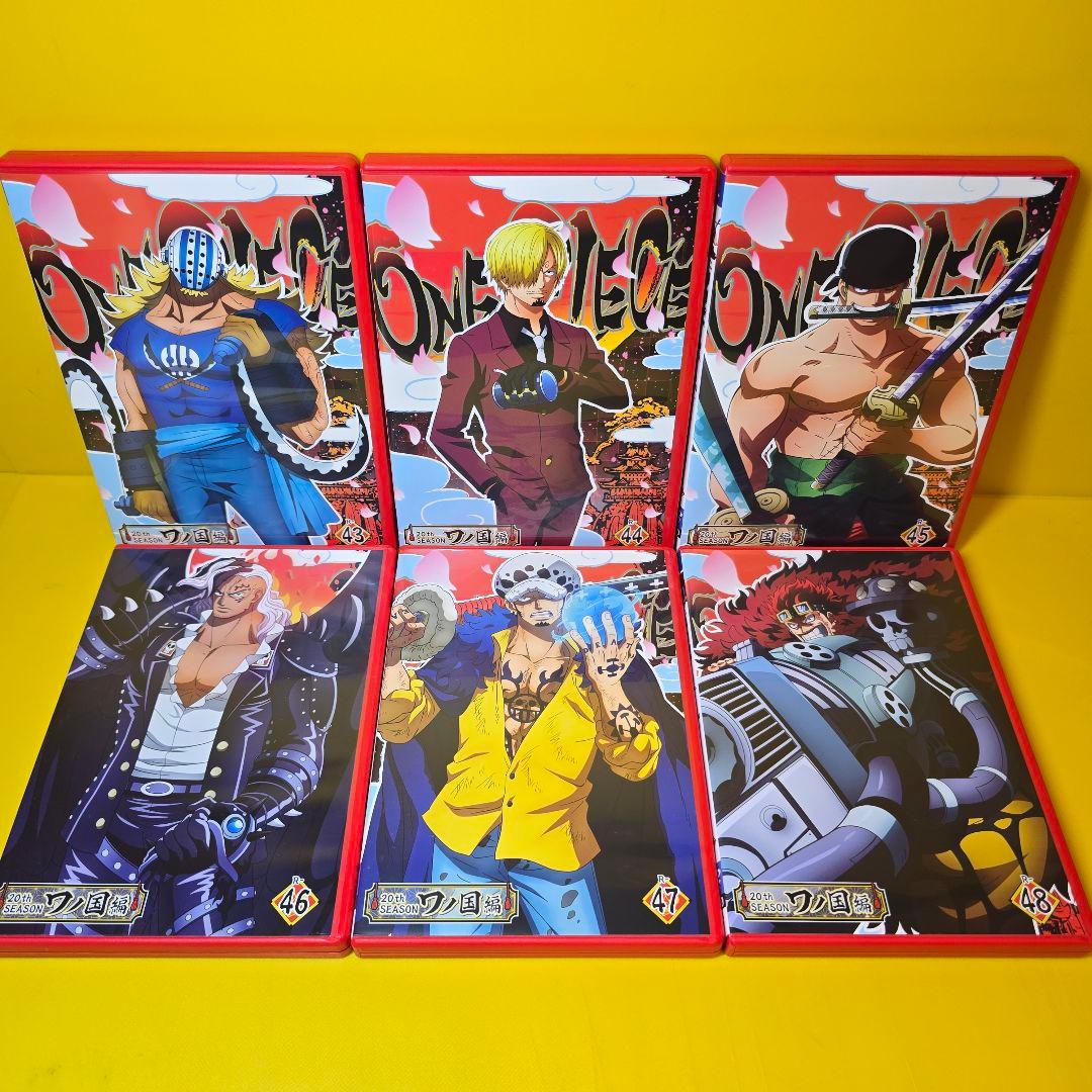 新品ケース交換済　ONE PIECE ワンピース ワノ国編 DVD全55巻セット