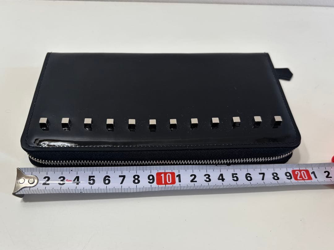 レア　新品未使用　JACQUES LE CORRE ブラック　長財布　エナメル