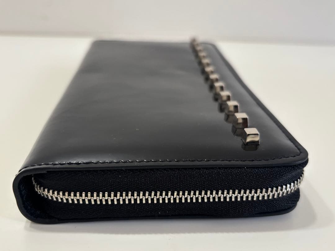 レア　新品未使用　JACQUES LE CORRE ブラック　長財布　エナメル