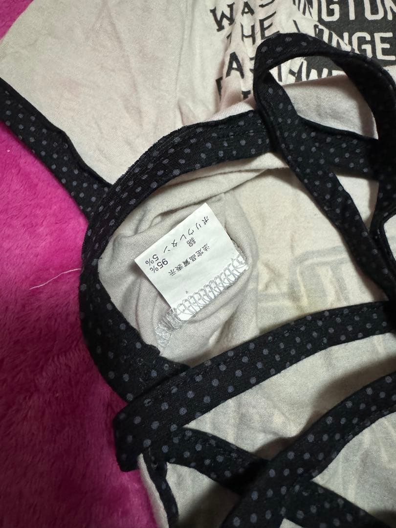 d.i.a. 編み上げ Tシャツ