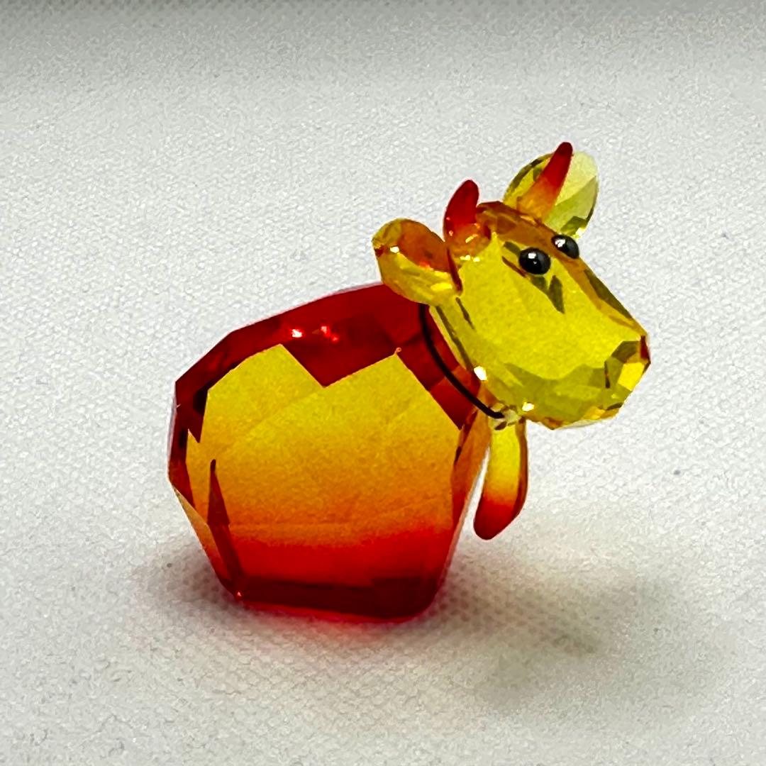 ★スワロフスキー★クリスタル製　フィギュリンホットチリモー　オブジェ　2013年