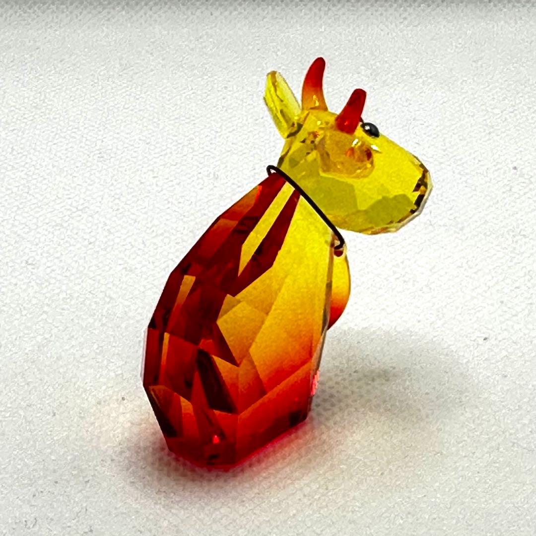 ★スワロフスキー★クリスタル製　フィギュリンホットチリモー　オブジェ　2013年