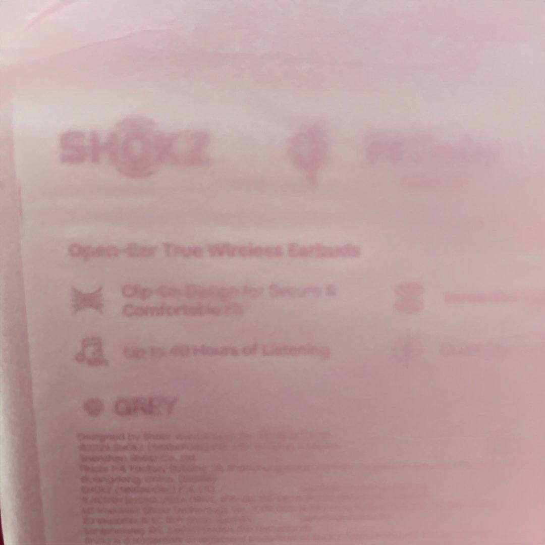 SHOKZ OpenDots ONE 骨伝導イヤフォン