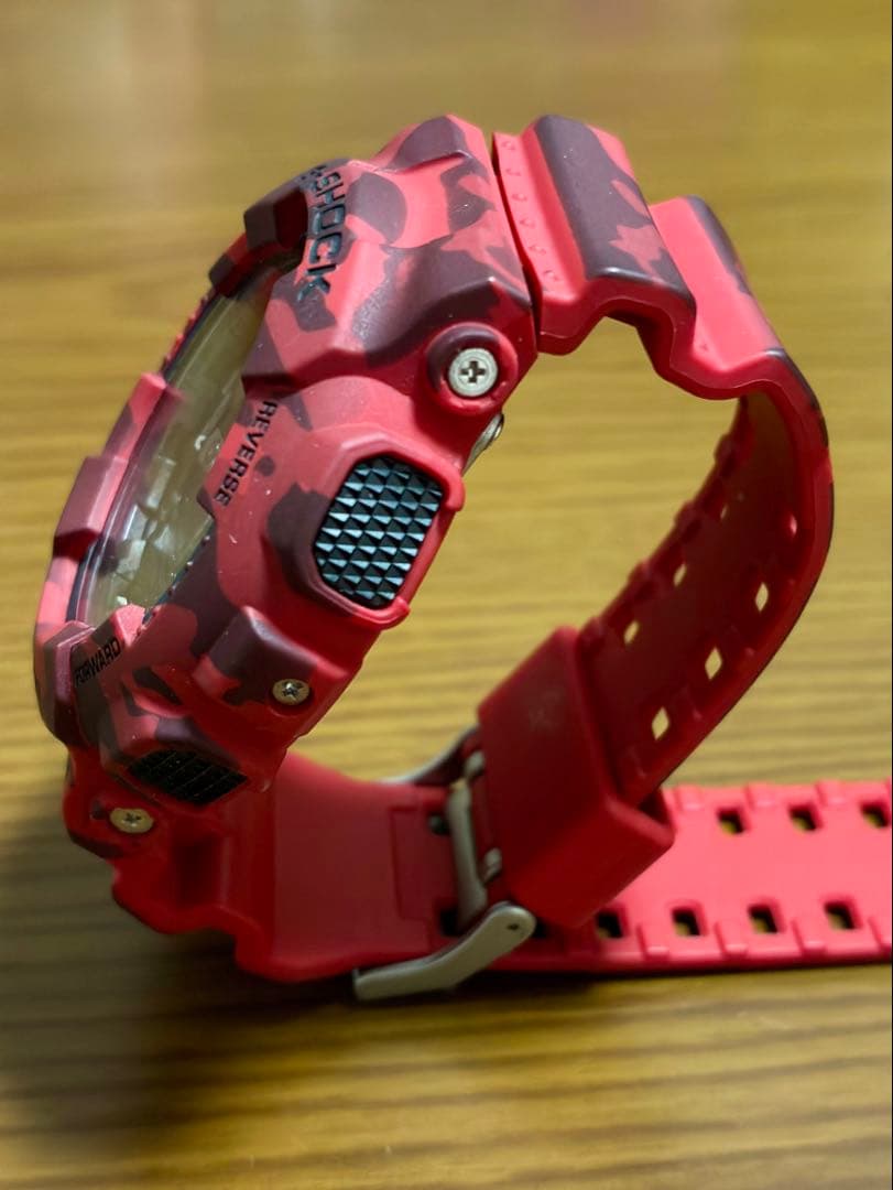 G-SHOCK 赤迷彩 カモフラ 美品