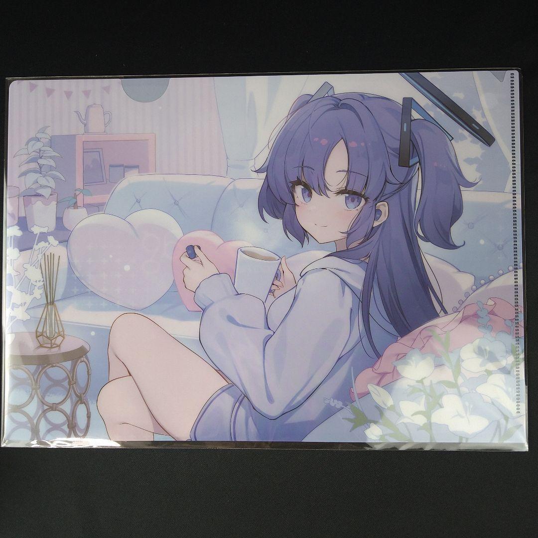 COTSUBU ワイヤレスイヤホン ブルーアーカイブ ユウカ クリアファイル付き