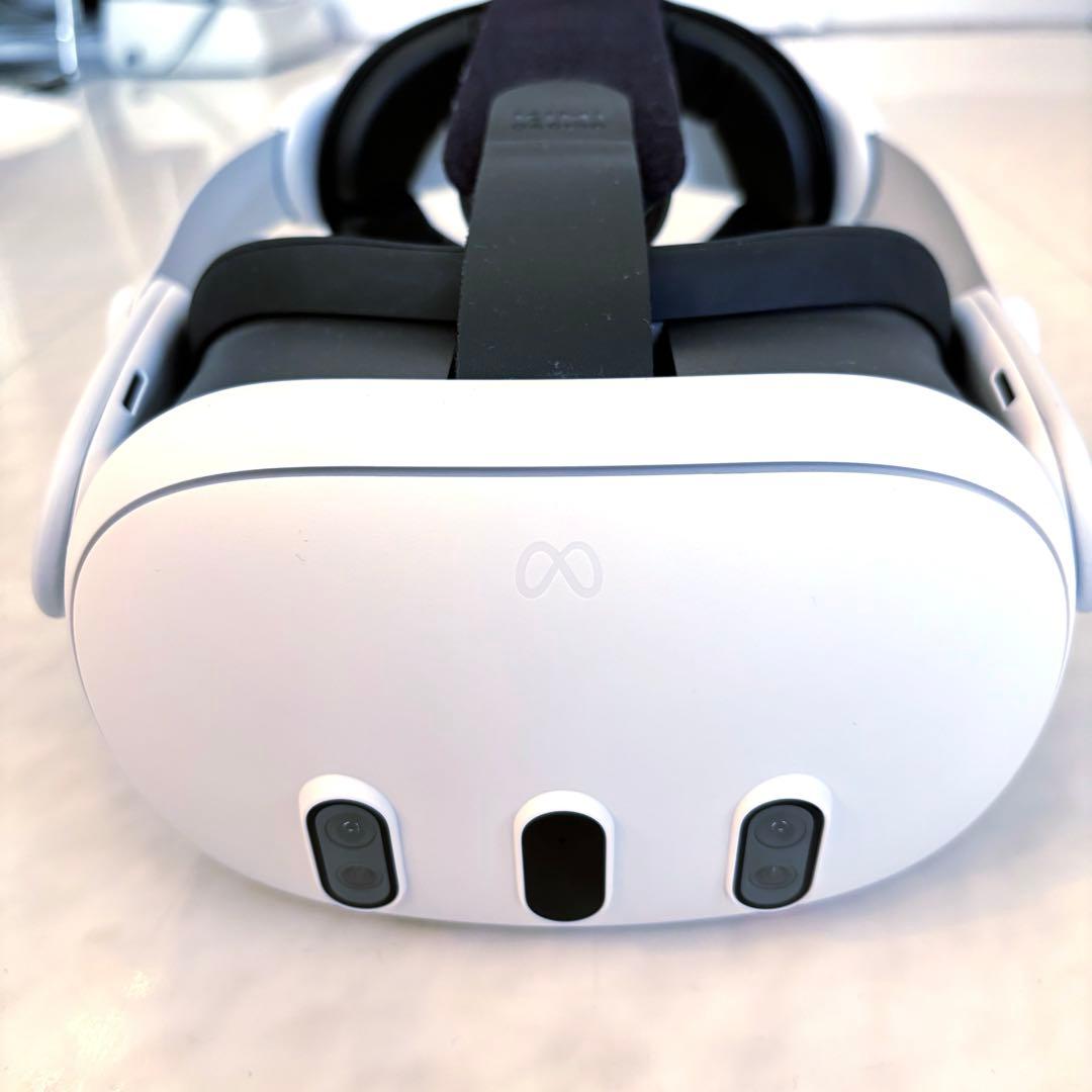 メタクエスト3、512GB、ヘッドストラップ、ゴム製カバー付き