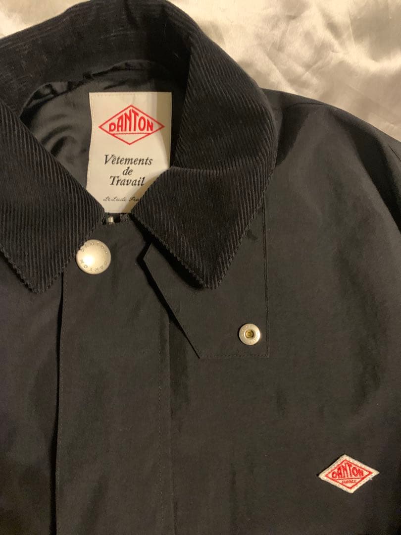 瀬文。美品　ダントン ジャケット　ブラック