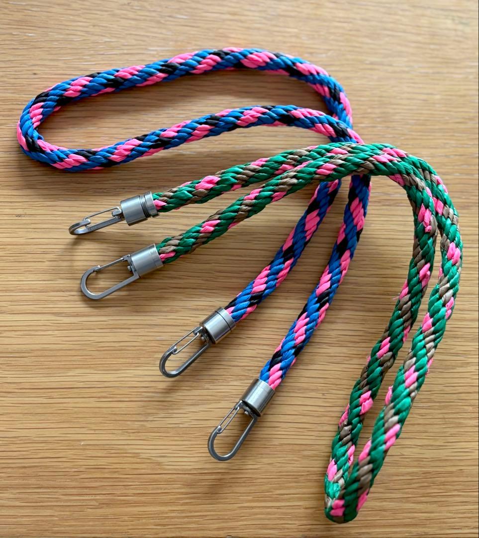 めい　SUSAN BIJL Kumihimo REVERB ストラップ×2