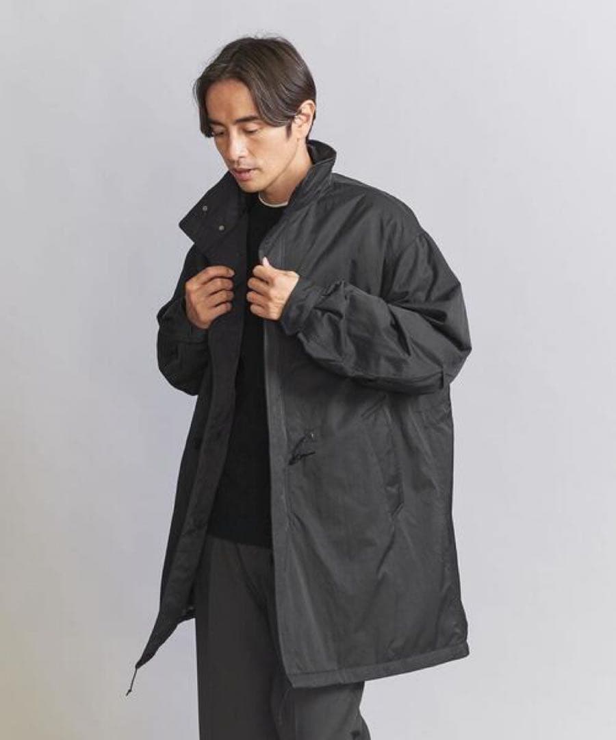 BEAUTY&YOUTH UNITED ロフテック 中綿フィッシュテール コート