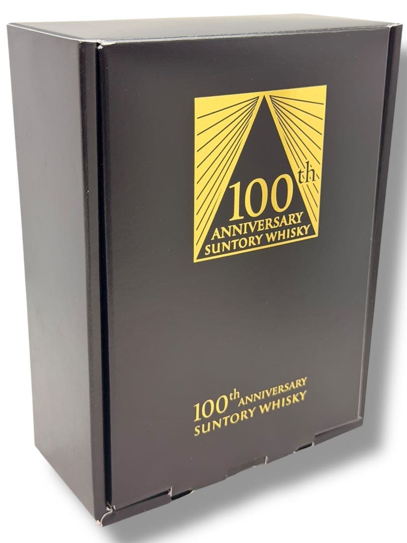 #サントリーウイスキー 創業100周年記念 グラス付きセット 180ml ①