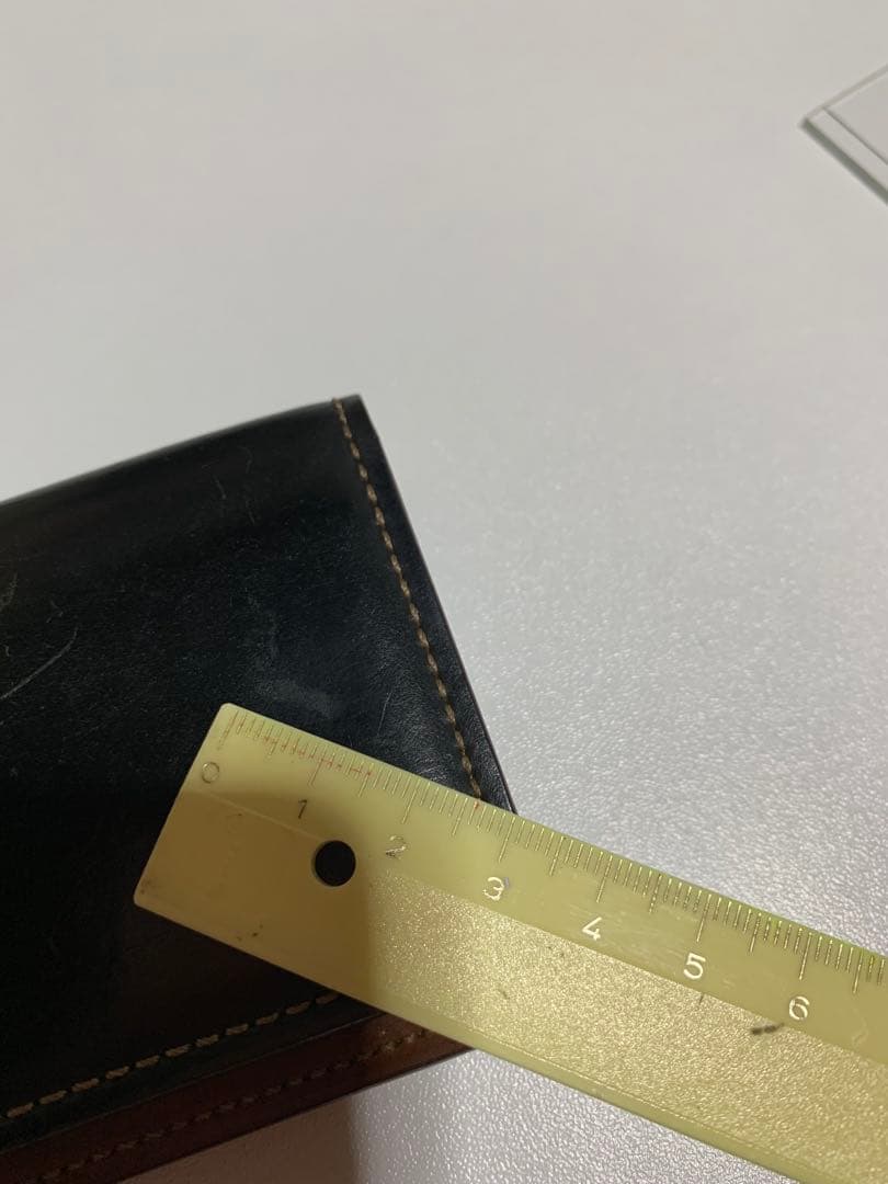 GANZO レザー 名刺入れ 二つ折り