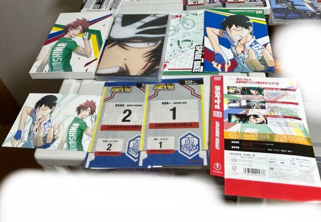 弱虫ペダル2.3.４巻（ブルーレイディスク、DVD）