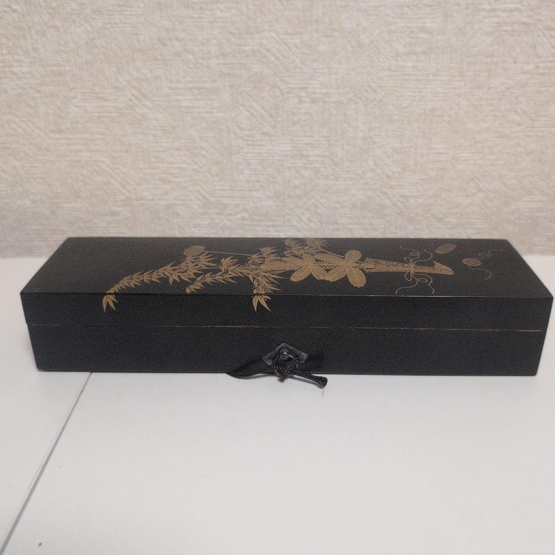 木工芸　蒔絵箱　梨木箱　骨董　古美術