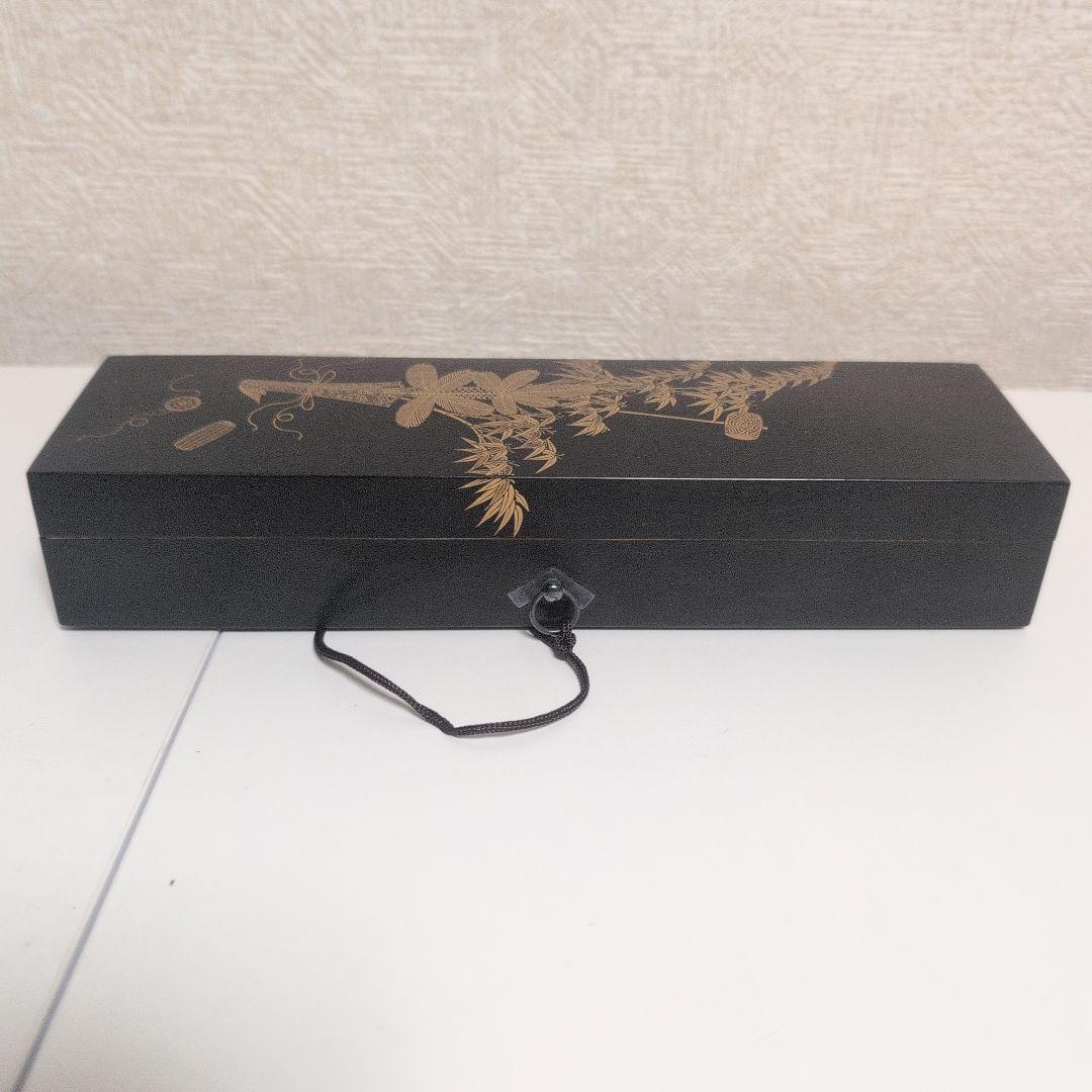 木工芸　蒔絵箱　梨木箱　骨董　古美術