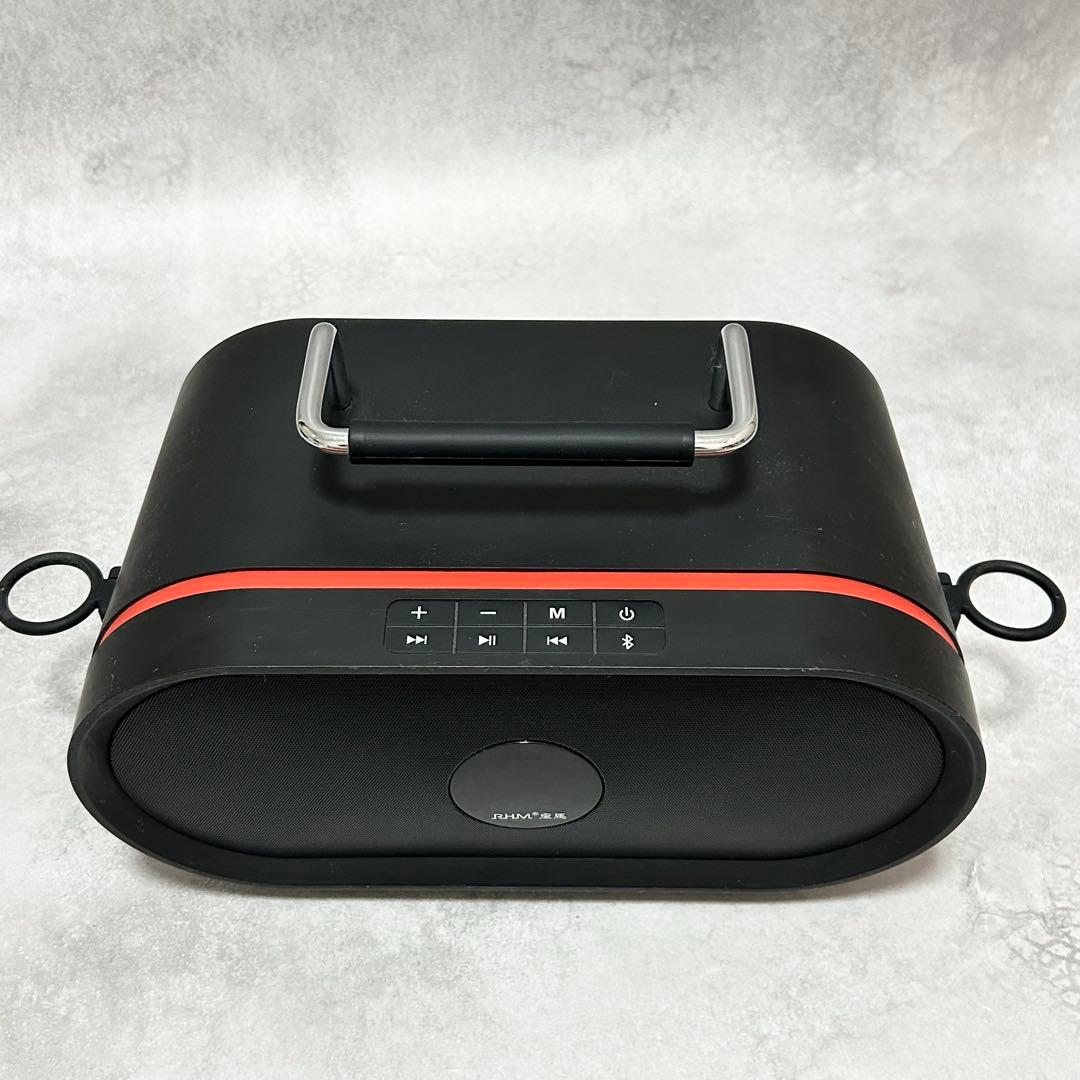 RHM-K666 ポータブル　Bluetooth スピーカー　カラオケ　皇馬