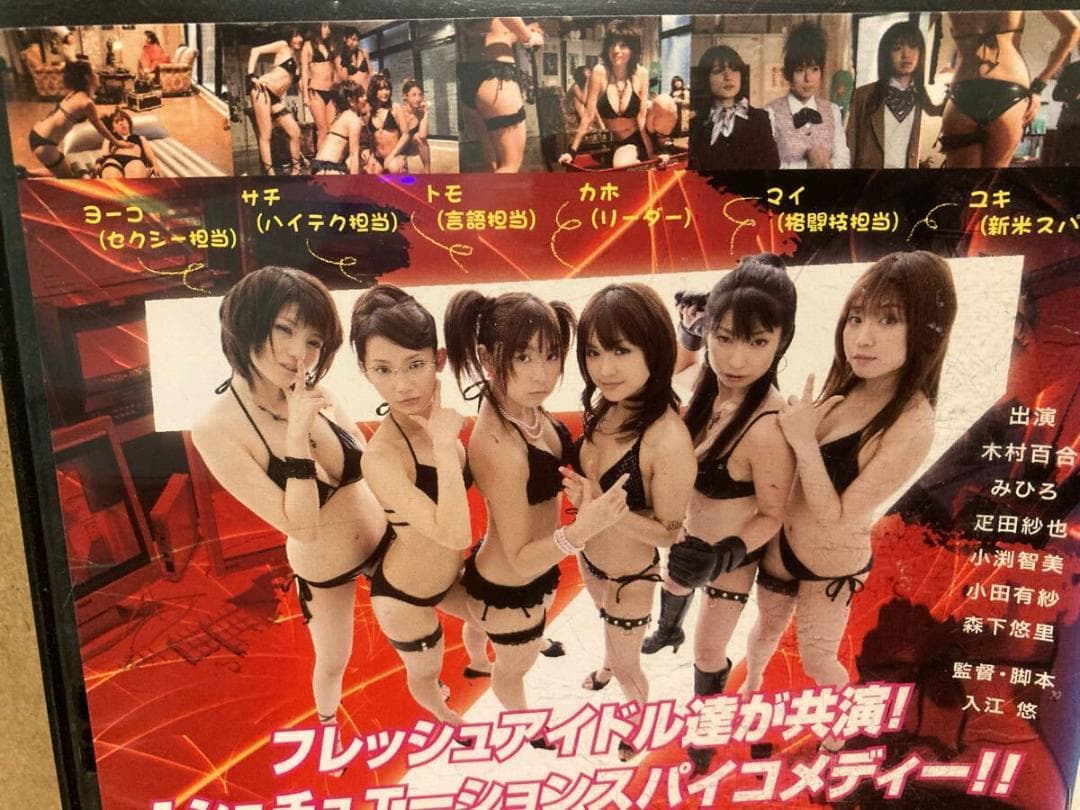 水着スパイ～SPYGIRLS～監督 入江悠　みひろ/疋田紗也/木村百合/森下悠里