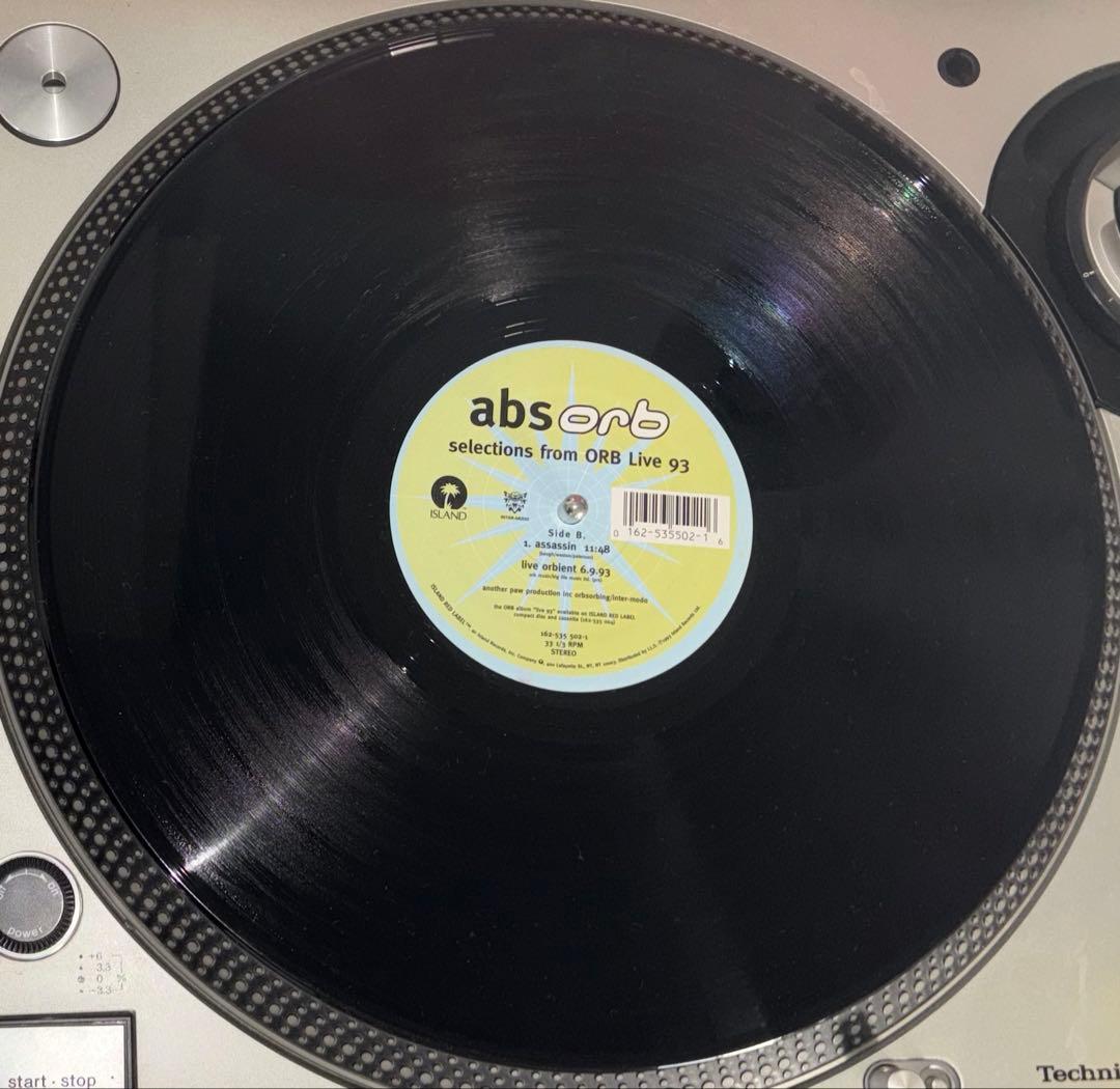 orb live 93 レコード他3タイトルセット