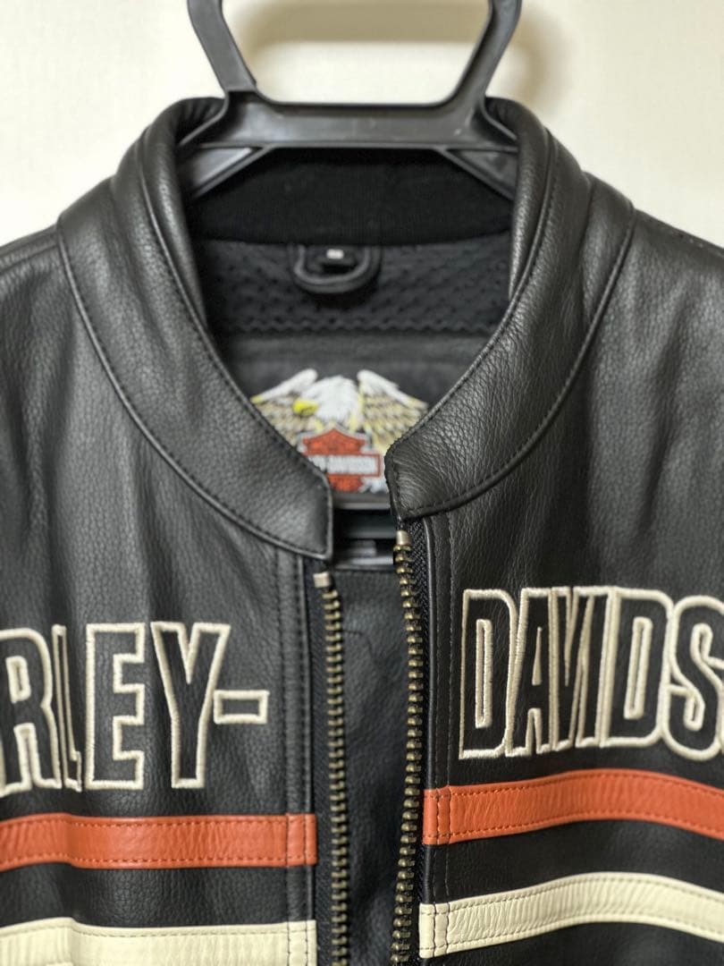 HARLEY-DAVIDSON レザーシングルライダースジャケット