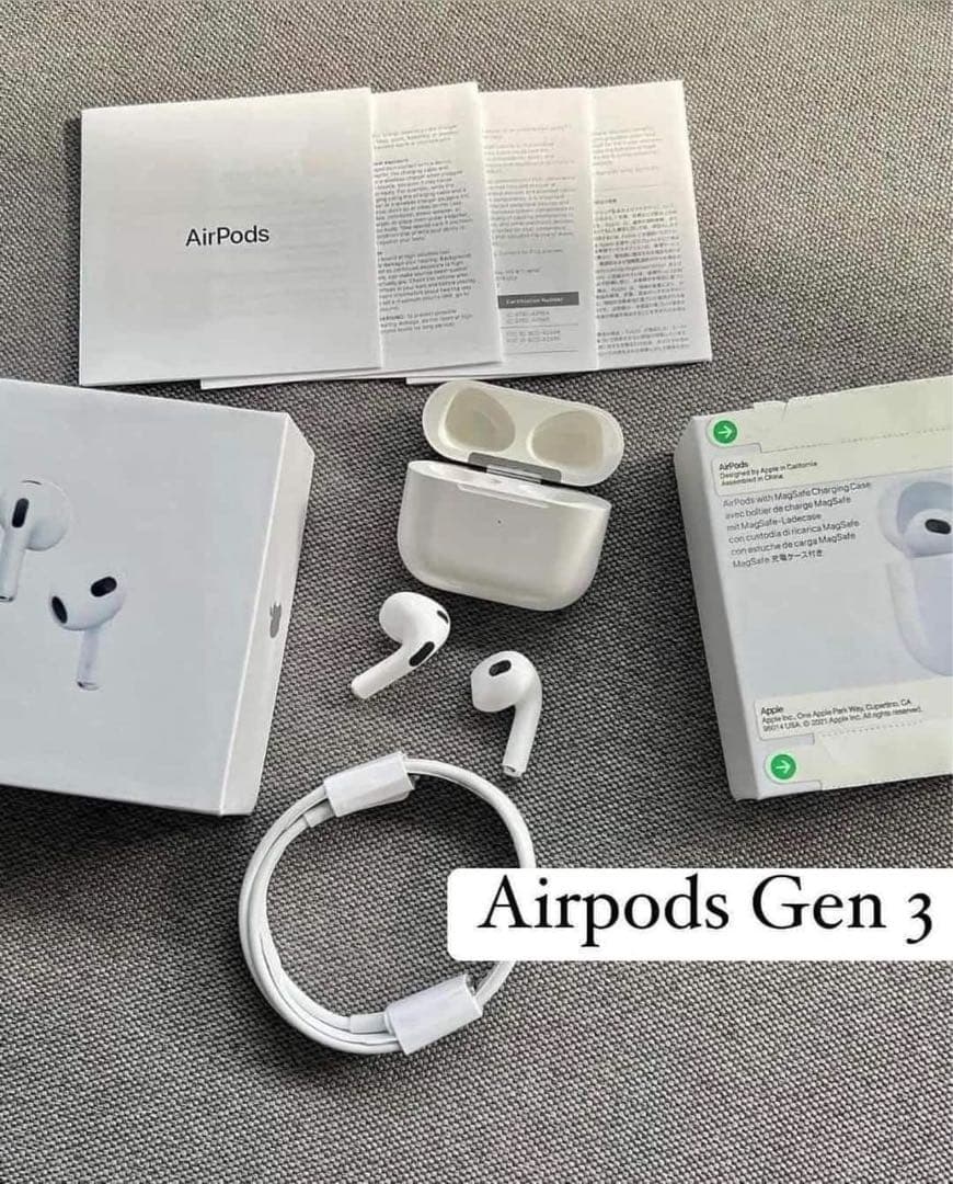 AirPods Gen 3 本体　開けてない状態で発送します