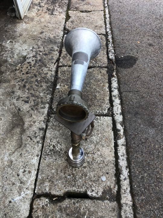 アンティーク　汽笛　船用　舶用　エアホーン　置物